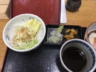 Teuchi Soba Umedaya - 料理
