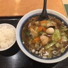 蘭苑菜館 - 五目麺、小ライス（サービス）