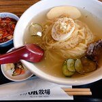 Yakiniku Hausu O-Ke Bokujou - 冷麺800円