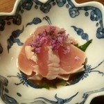 ささみの酒盗あえ