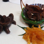 旅館米子屋 - なめこ煮物・レバー佃煮・ゆず皮甘煮