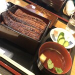 Unagi Kohinata - 極上…いただきました。人生で、こんなに一度で食べたことない鰻の量でしたが、とにかく旨い！タレの味加減、鰻の焼き加減、お新香や、お吸い物　全て旨い