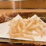 すし処 貫 - 白えびの天ぷら