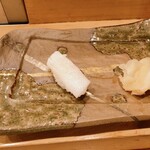 すし処 貫 - えんがわ　塩で