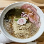中華そば うお静 - 背脂醤油ラーメン
