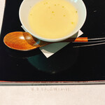 茅乃舎 - 来店者全員にコース外で、茶碗蒸しのサービス