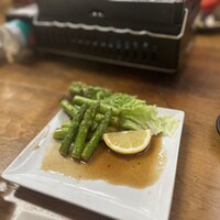 海鮮家 はこだて 本店 - アスパラバター焼き
