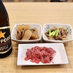 Asahi Udon - 昼飲みセット