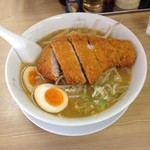 らーめん山田 - みそトンカツラーメン１０００円