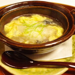 水明館 - すっぽんとフカヒレの柳川鍋