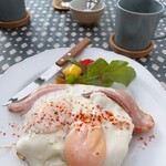 CABOT COVE MUSEUM TERRACE - Bacon and Egg Toast & Coffee