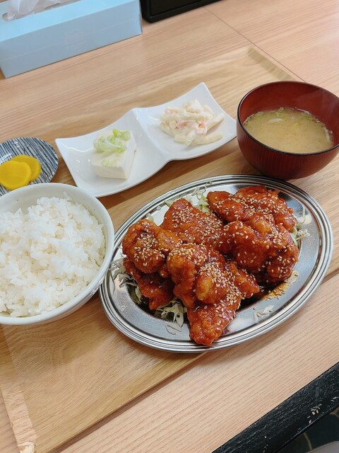 ザンギ&ライス - 釧路（食堂）の写真