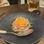 Yasai Makigushi Toranomaki - 鶏のユッケ