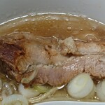 人類みな麺類 - チャーシューの大きさ