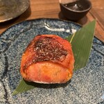 Yasai Makigushi Toranomaki - シメのベーコンの焼きおにぎり