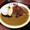 Sei getsu - カレーライス ※アジフライと目玉焼を単品注文してセルフのせ，ソースかけ