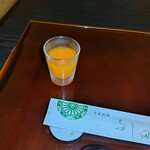 与し田 - 食前の゙ドリンク　爽やかで美味しい