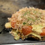 味乃家 - 焼けたカリカリチーズもよき(≧◡≦)