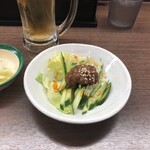 Mats Uken Chuu Kashokudou - 肉味噌きゅうり（￥200）