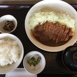 Yawarakatonkatsu Kirakuya - 味噌カツランチ