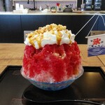 かき氷専門店 つむぎ - ストロベリーミルフィーユクリーム　