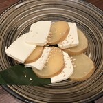 個室居酒屋 さつま武蔵 - いぶりがっこクリームチーズ