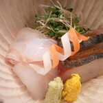 赤坂 菊乃井 - 2013.09　向付　あずきはたとさごちのポン酢ジュレ