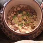 赤坂 菊乃井 - 2013.09　鶏と栗の炊き込みご飯