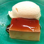 赤坂 菊乃井 - 2013.09　プリンとバニラアイス