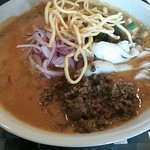 タイカレーラーメン シャム - ダブル大盛りカレーラーメン950円
            
            