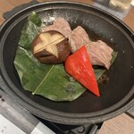 WASHOKU SUSHI いぶき - 和牛サーロイン鉄板焼き