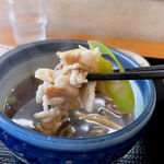 Gamushara - 豚肉の旨味もしっかりつゆに溶け込んでいます。