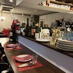 ラ サンセリテ - カウンター席