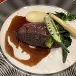 ラ サンセリテ - 鹿のポワレ