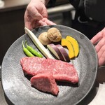 京橋 鉄板焼き 神戸牛 Sublime - 