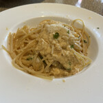 CUCINA Pulcino - ベーコンとたまごのスパゲッティ