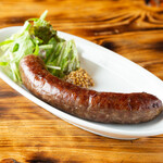 homemade! duck sausage