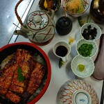 日本料理 重の家 - うなぎひつまぶし(上)