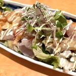 Naokichi - 海鮮サラダ♡魚の種類は５種類以上｡大好きな鱧も♡