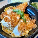 Katsu An - 鱧いかとじ丼 790円
                      キャベツ 90円