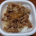 すき家 - 牛丼弁当並盛