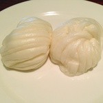 開化亭 - 鮑のソテーにつく中華パン