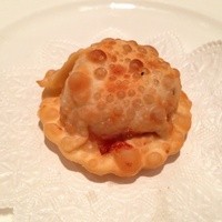 開化亭 - 帆立と雲丹の揚げ餃子