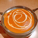 スパイスカフェ87 - バターチキンカレー(1,100)円