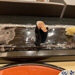 おたる政寿司 - ボタン海老の味噌