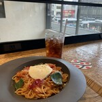 カフェ  レクセル - トマトソースとチーズがマッチ