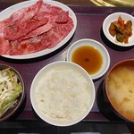 焼肉おくう - 和牛カルビランチ