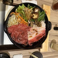 黄金出汁しゃぶと江戸前寿司 肉のあさつ 梅田お初天神店 - 