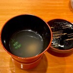 天寿し - お吸い物