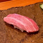 天寿し - 鮪 大トロ